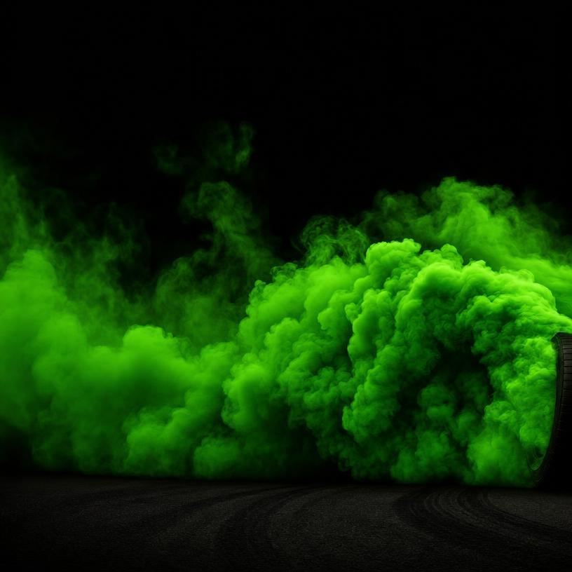 Green Drift Smoke